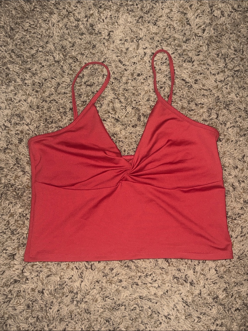 Abercrombie & Fitch Twist Front Crop Top